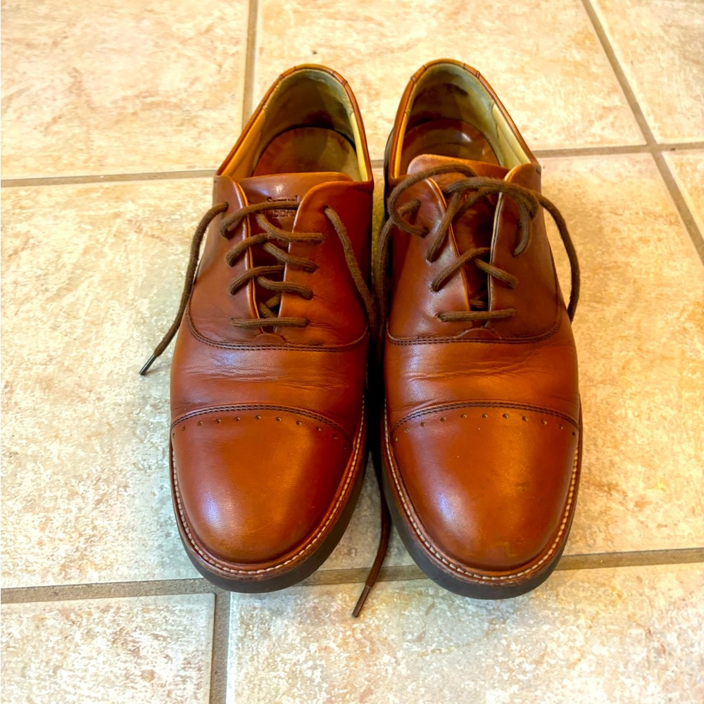 Samuel Hubbard shoes men’s 10m oxfords market cap toe brown leather